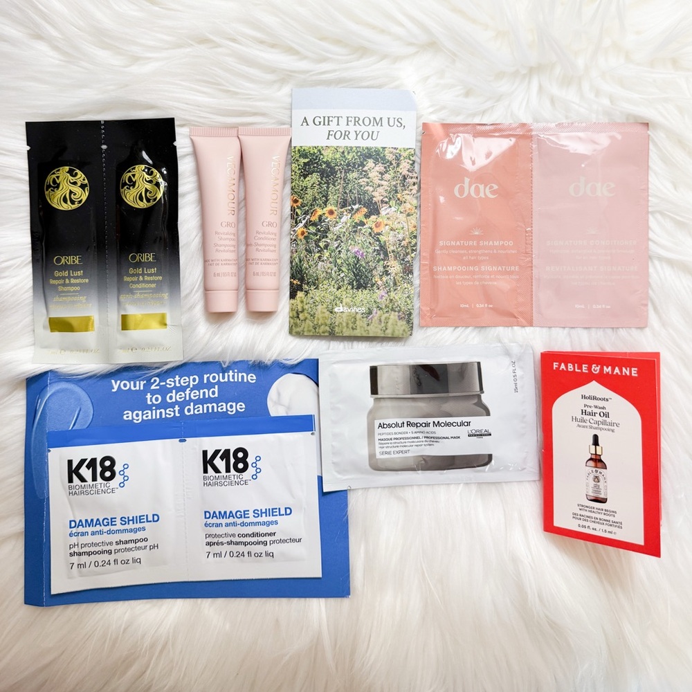 Luxury Haircare Sample Bundle